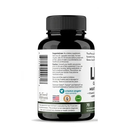 NaturaVibe – Detox Natural para el Hígado (Cardo Mariano + Cúrcuma)